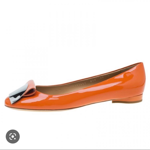 Salvatore ferragamo Orange flat - Picture 6 of 6